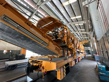 Switch and track tamping machine