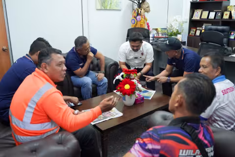 Lawatan Tapak bagi semakan semula cadangan mewujudkan Lintasan Rata Awam (LRA) bagi kegunaan Kampung Orang Asli Panchor, Bahau, Negeri Sembilan