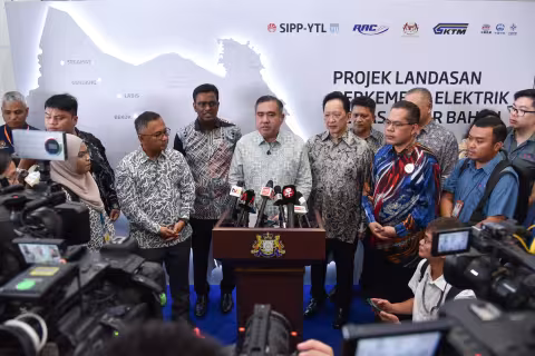 Majlis Penyempurnaan & Pengoperasian Landasan Berkembar Elektrik Gemas - Johor Bahru