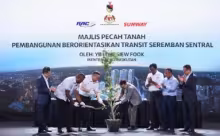 Majlis Pecah Tanah Pembangunan Berorientasikan Transit (TOD) Seremban Sentral